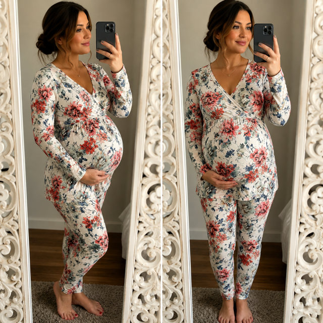 Ladies winter PAJAMA set - Image 17