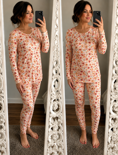 Ladies winter PAJAMA set - Image 12